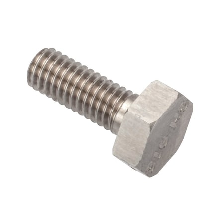 A4, M4 Hex Head Cap Screw, Plain Stainless Steel, 8 mm L MPN:ZS616M4X8