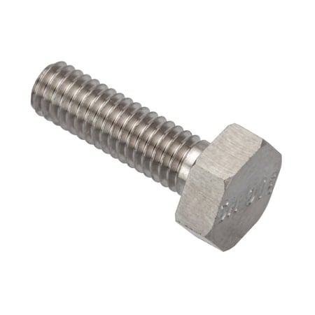 A4, M5-0.10 Hex Head Cap Screw, Plain Stainless Steel, 10 mm L MPN:ZS616M5X10