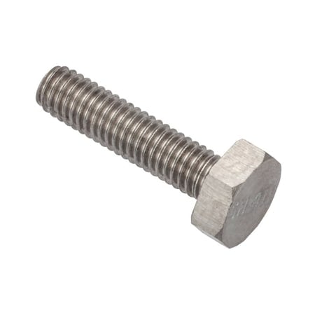 A4, M5-0.12 Hex Head Cap Screw, Plain Stainless Steel, 12 mm L MPN:ZS616M5X12