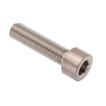 #10-32 Socket Head Cap Screw, Plain Titanium, 3/4 in Length MPN:ZS70510F12