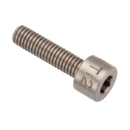 M5 Socket Head Cap Screw, Plain Titanium, 20 mm Length MPN:ZS705M5X20
