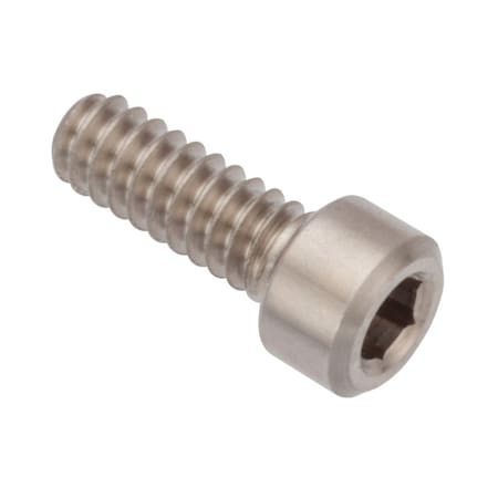 #6-32 Socket Head Cap Screw, Plain Monel, 3/8 in Length MPN:ZS71006C06