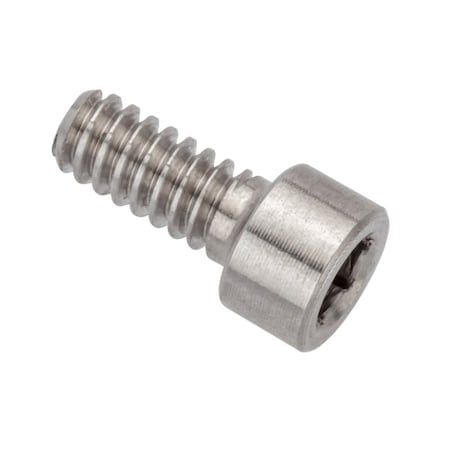 #4-40 Socket Head Cap Screw, Plain Titanium, 3/16 in Length MPN:ZS75504C03