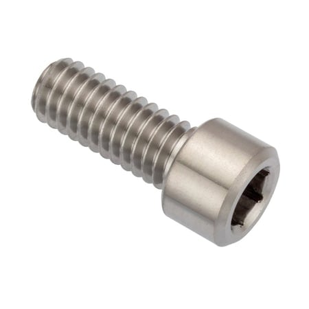 #4-40 Socket Head Cap Screw, Plain Titanium, 3/4 in Length MPN:ZS75504C12