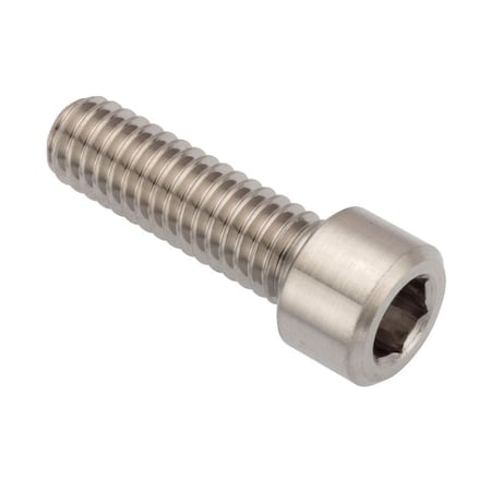 #8-32 Socket Head Cap Screw, Plain Titanium, 1-1/4 in Length MPN:ZS75508C20
