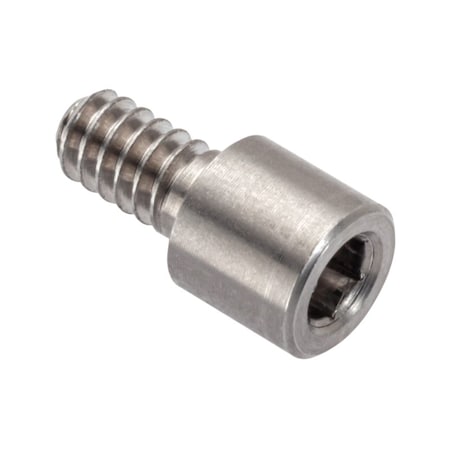 #6-32 Socket Head Cap Screw, Plain 18-8 Stainless Steel, 1/4 in Length MPN:ZSE60106C04