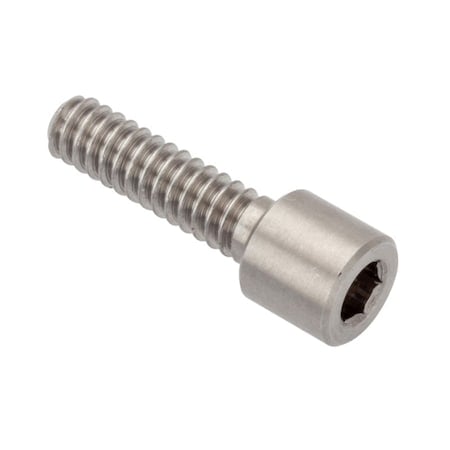 #6-32 Socket Head Cap Screw, Flat, Plain 18-8 Stainless Steel, 1/2 in Length MPN:ZSE60106C08
