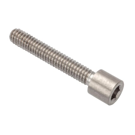 #8-32 Socket Head Cap Screw, Flat, Plain 18-8 Stainless Steel, 1 in Length MPN:ZSE60108C16