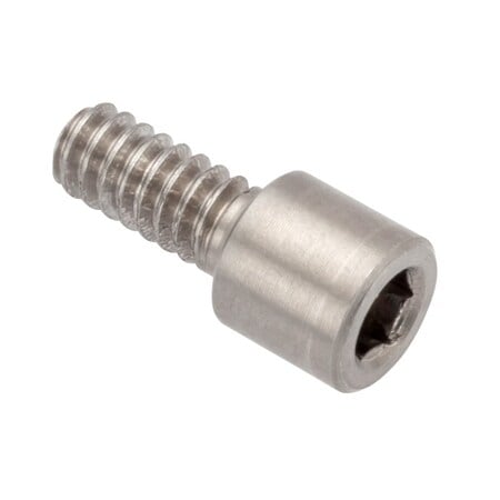 #4-40 Socket Head Cap Screw, Plain 18-8 Stainless Steel, 1/4 in Length MPN:ZSE60140C04