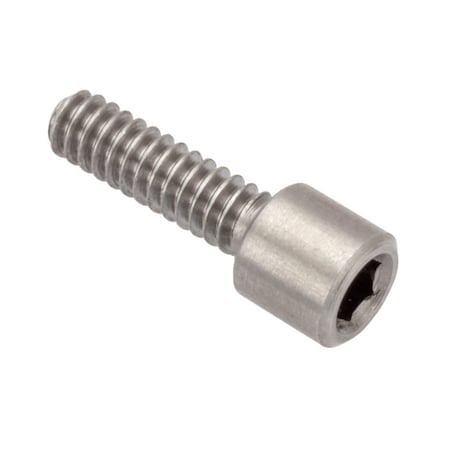 #4-40 Socket Head Cap Screw, Button, Plain 18-8 Stainless Steel, 3/8 in Length MPN:ZSE60140C06