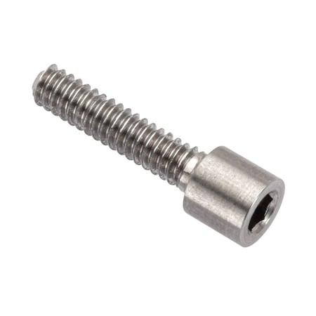 #4-40 Socket Head Cap Screw, Flat, Plain 18-8 Stainless Steel, 1/2 in Length MPN:ZSE60140C08