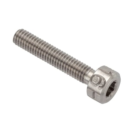 M3-0.50 Socket Head Cap Screw, Socket, Plain 316 Stainless Steel, 16 mm Length MPN:ZSS616M3X16