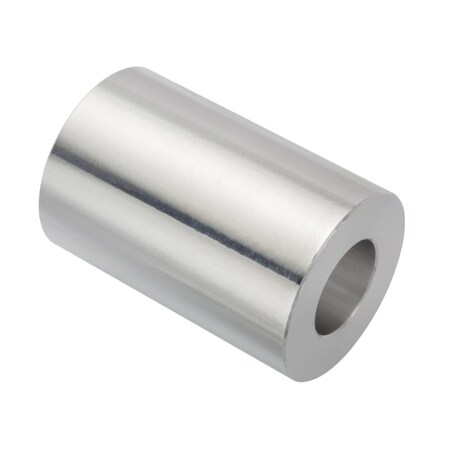Spacer, 3/4 Screw Size, Plain Aluminum, 2-1/4 Overall Lg, 3/4 in Inside Dia MPN:ZSU1122250-750-ALU
