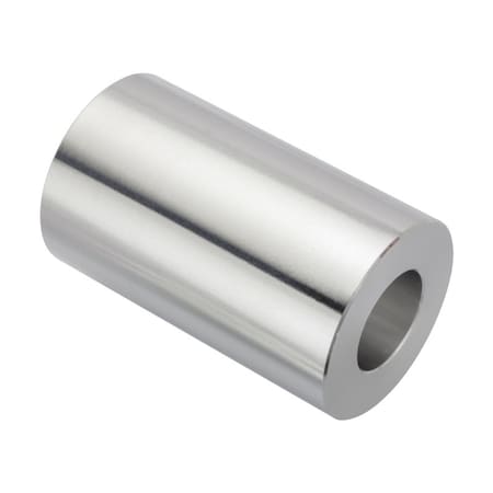 Spacer, 3/4 Screw Size, Plain Aluminum, 2-1/2 Overall Lg, 3/4 in Inside Dia MPN:ZSU112250-750-ALU
