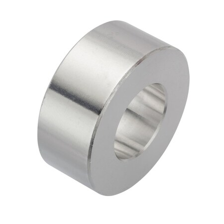 Spacer, 3/4 Screw Size, Plain Aluminum, 5/8 Overall Lg, 3/4 in Inside Dia MPN:ZSU112625-750-ALU