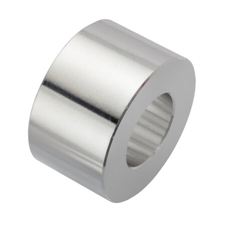 Spacer, 3/4 Screw Size, Plain Aluminum, 7/8 Overall Lg, 3/4 in Inside Dia MPN:ZSU112875-750-ALU