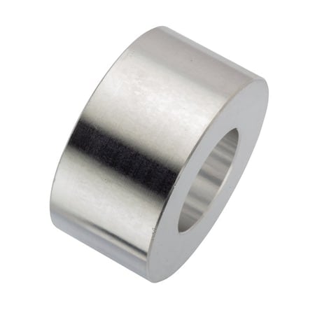 Spacer, 1 Screw Size, Plain Aluminum, 1 Overall Lg, 1 in Inside Dia MPN:ZSU2100-1-ALU