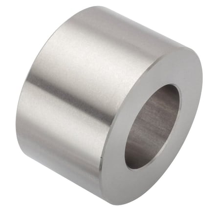 Spacer, 1 Screw Size, Plain 18-8 Stainless Steel, 1-1/4 Overall Lg, 1 in Inside Dia MPN:ZSU21125-1-188
