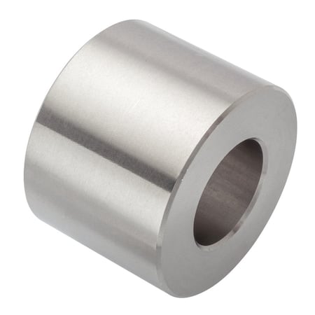 Spacer, 1 Screw Size, Plain 18-8 Stainless Steel, 1-1/2 Overall Lg, 1 in Inside Dia MPN:ZSU21500-1-188