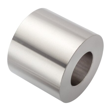 Spacer, 1 Screw Size, Plain 18-8 Stainless Steel, 1-3/4 Overall Lg, 1 in Inside Dia MPN:ZSU21750-1-188