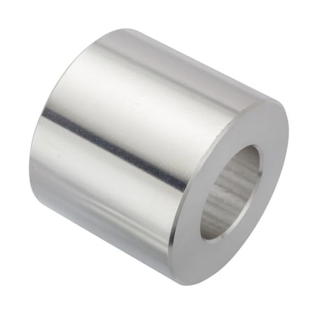 Spacer, 1 Screw Size, Plain Aluminum, 1-3/4 Overall Lg, 1 in Inside Dia MPN:ZSU21750-1-ALU