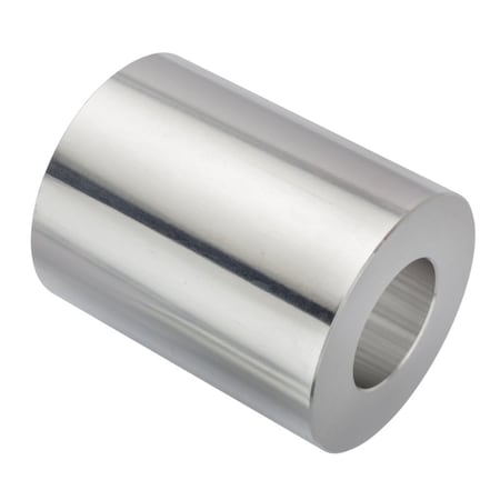 Spacer, 1 Screw Size, Plain Aluminum, 2-1/2 Overall Lg, 1 in Inside Dia MPN:ZSU2250-1-ALU