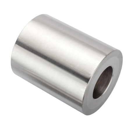 Spacer, 1 Screw Size, Plain 18-8 Stainless Steel, 2-1/2 Overall Lg, 1 in Inside Dia MPN:ZSU22500-1-188