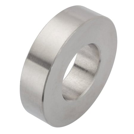 Spacer, 1 Screw Size, Plain 18-8 Stainless Steel, 1/2 Overall Lg, 1 in Inside Dia MPN:ZSU2500-1-188