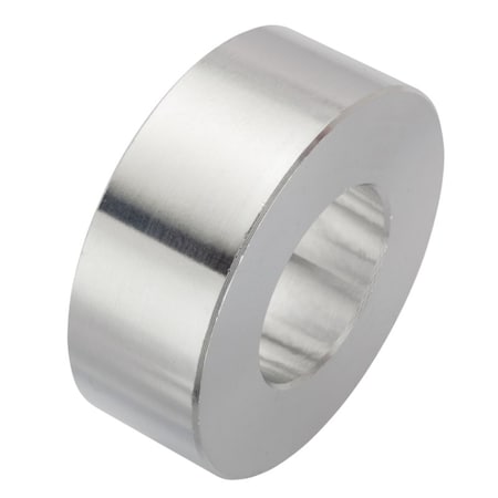 Spacer, 1 Screw Size, Plain Aluminum, 3/4 Overall Lg, 1 in Inside Dia MPN:ZSU2750-1-ALU