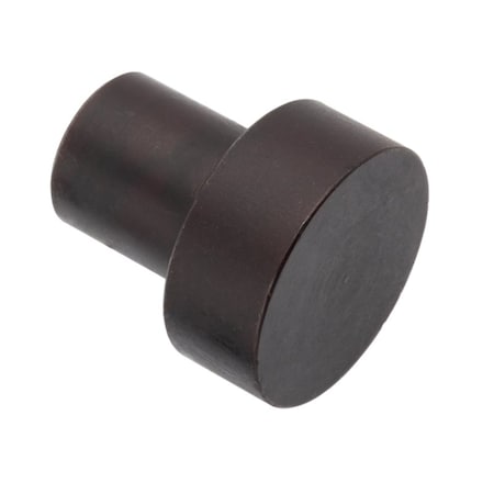 Rest Button, 1-1/4X1/2, Steel Black Ox MPN:Z2660
