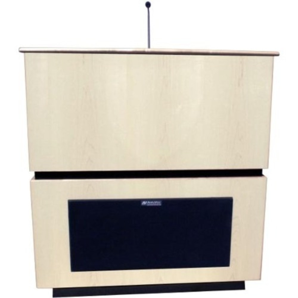 AmpliVox SN3030 - Coventry Lectern - 46in Height x 42in Width x 30in Depth - Lacquer, Maple - Hardwood Solid MPN:SN3030-MP