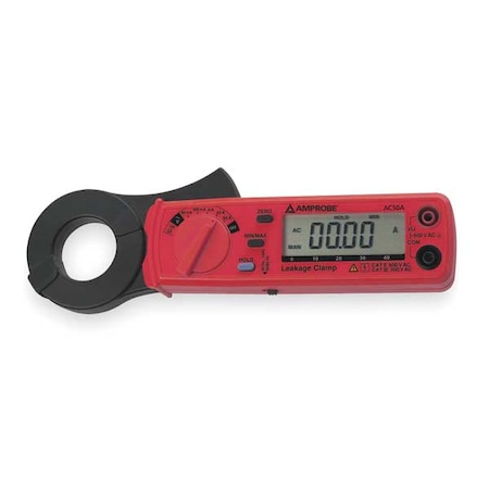 Digital Current Leakage Tester, LCD, CAT II 600V Safety Rating MPN:AC50A