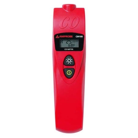 Carbon Monoxide Meter, Range 0 to 999 PPM MPN:CM100