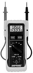 Compact & Digital Multimeter: 600 VAC/VDC MPN:AM-18A
