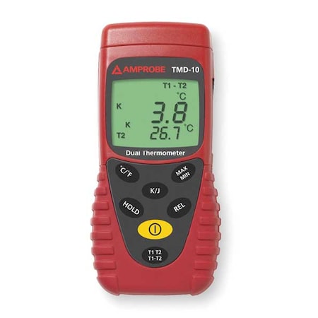 Thermometer, LCD, 2 in, Thermocouple MPN:TMD-10