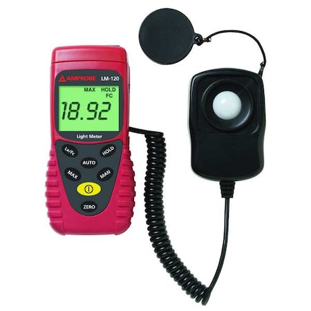 Auto Ranging Light Meter, 0 to 20, 000Fc MPN:LM-120