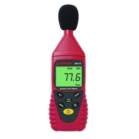 Digital Sound Level Meter, 30 to 130 dB MPN:SM-10