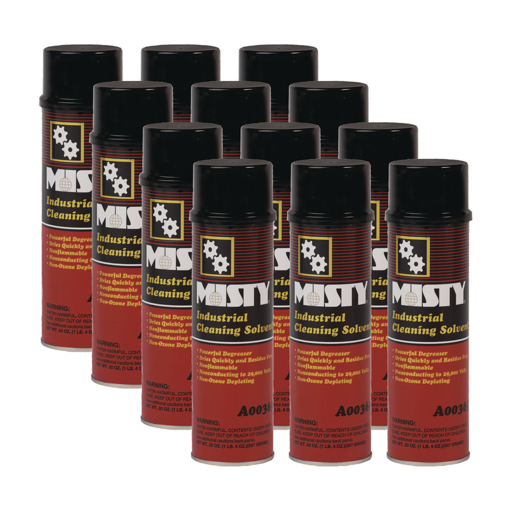Misty ICS Energized Electrical Cleaner, 20 oz Aerosol Spray, 12/Carton MPN:1002262