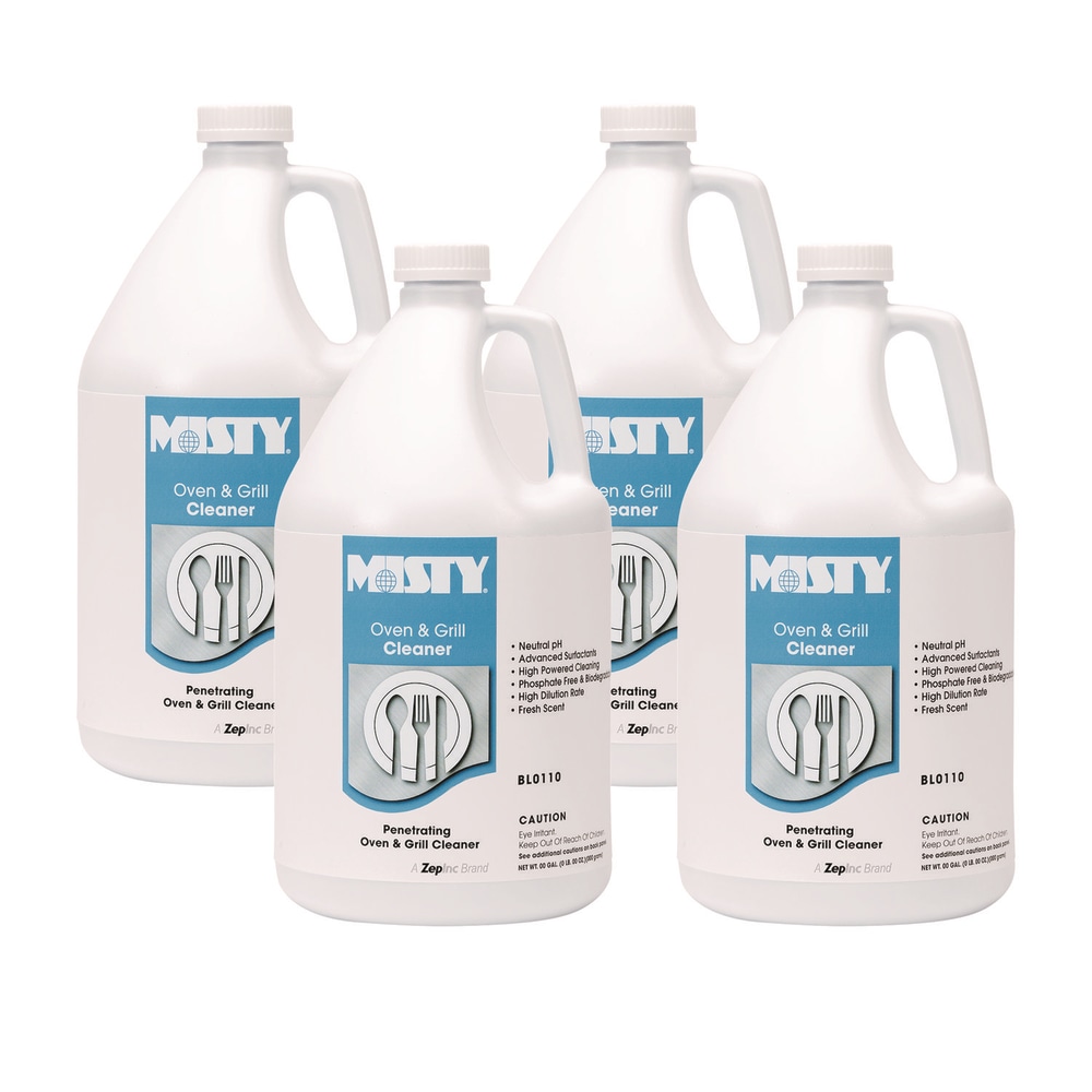Misty Heavy-Duty Oven and Grill Cleaner, 1 gal Bottle MPN:1038695