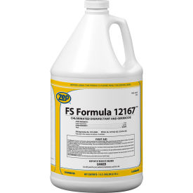 Zep FS Formula 12167™ Chlorinated Disinfectant and Germicide Gallon Bottle 4 Bottles 242924