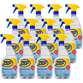Zep® Commercial Quick Clean Disinfectant 32 oz. Trigger Bottle 12 Bottles/Case - ZUQCD32 ZUQCD32