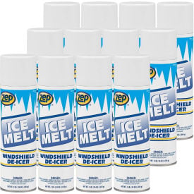 Zep Ice Melt Aerosol De-Icer for Windshields and Windows 16 oz 12/Pack 17601