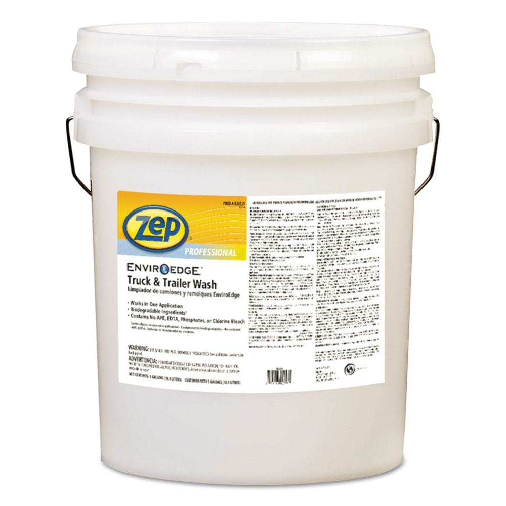 Zep Professional EnviroEdge Truck and Trailer Wash, 5 gal Pail MPN:1047673