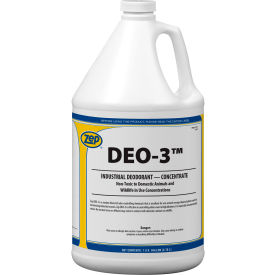 Zep Deo-3 Deodorant Concentrate Gallon Bottle 4 Bottles/Case 177924