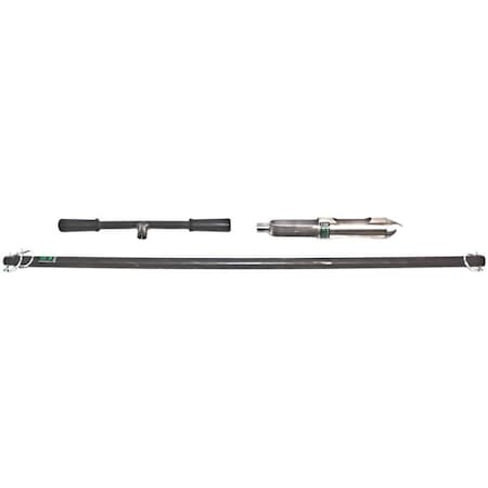 Telescoping Mud Auger Kit, Dia 2 1/4 In MPN:301.80
