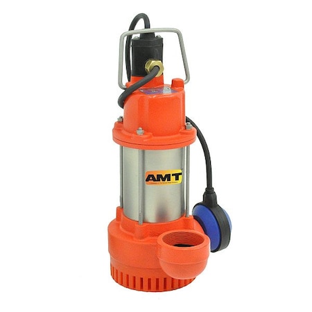 SubmersibleSumpPump, 20ft, 15in H, 115VAC MPN:598A-95