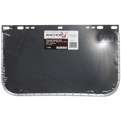 Anchor 9 X 15.5 Dark Green Bound Visor For Jacks MPN:101-3442-B-DG