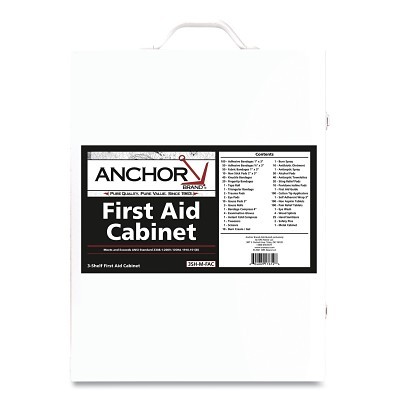 3-Shelf Metal First Aidcabinet-Full MPN:101-3SH-M-FAC