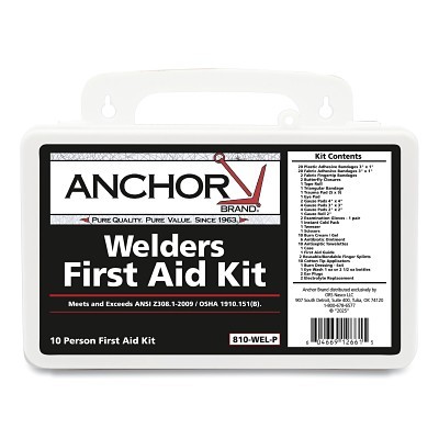 Welders First Aid Kit Inpnc Case MPN:101-810-WEL-P