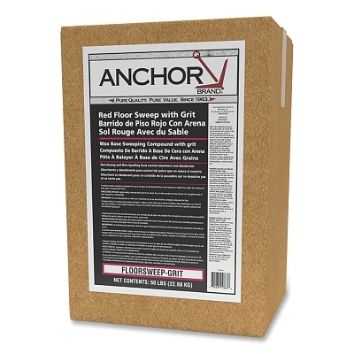 Red Floor Sweep With Grit 50LB MPN:103-FLOORSWEEP-GRIT